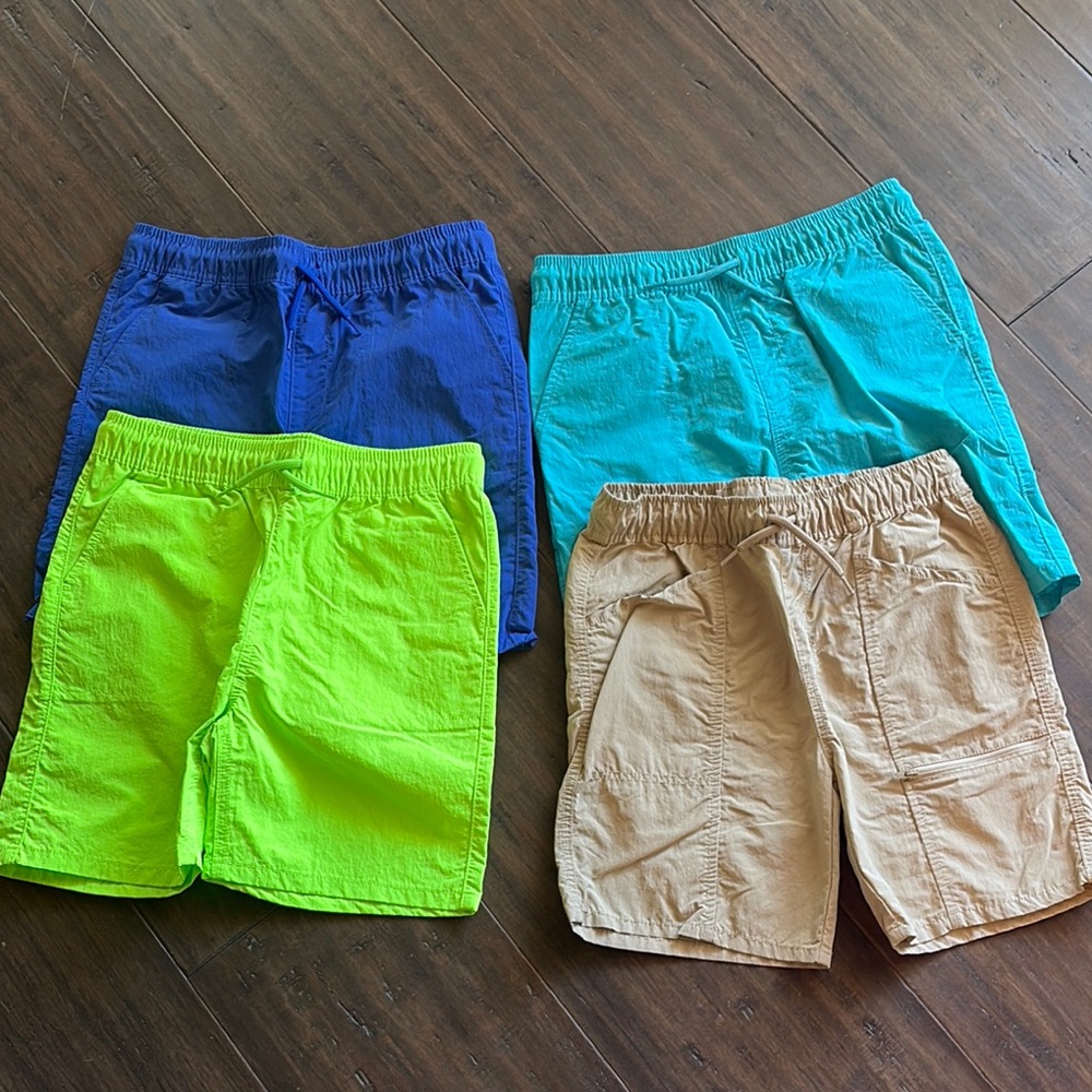 4 pack of quick dry shorts